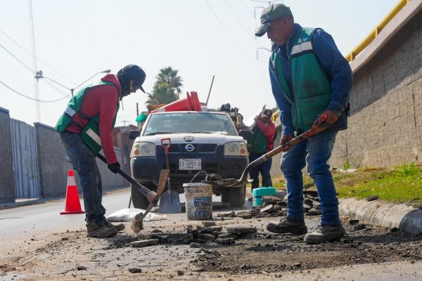 *Bacheo intensivo mejora vialidades en más de 25 colonias de Ramos*