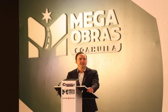 Proyecta Gobernador Mega Obras en todas las regiones de Coahuila