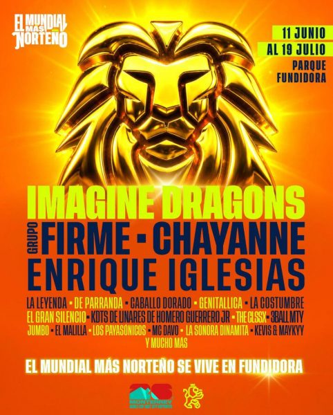Presentan Samuel y Mariana line up mundialista encabezado por Imagine Dragons, Chayanne y Enrique Iglesias