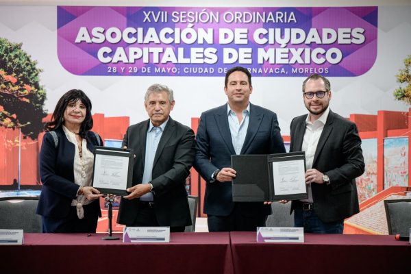 Preside Javier Díaz XVII Sesión Ordinaria de Ciudades Capitales de México