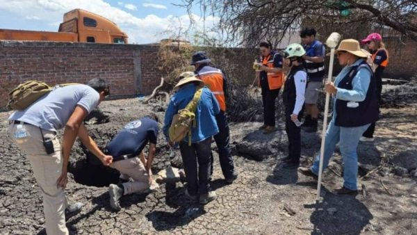 No es un géiser, ni un volcán; UNAM revela qué está pasando en El Salitre, Michoacán