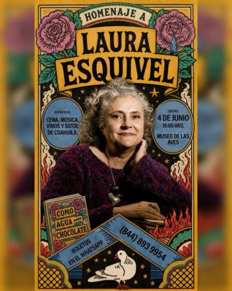 Laura Esquivel será homenajeada en Saltillo con velada gastronómica y cultural