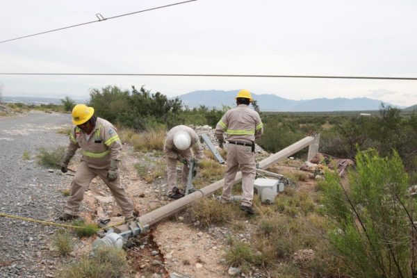 Restablecen energía para suministro de agua en 24 colonias afectadas