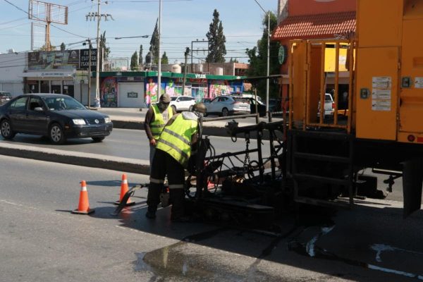 Exhorta Saltillo a automovilistas a tomar precauciones debido a los trabajos en el periférico LEA
