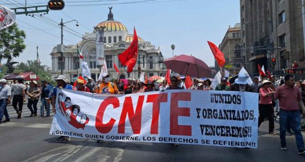 Fin del plantón de la CNTE en CDMX: Sección 22 de Oaxaca se retira del Centro Histórico