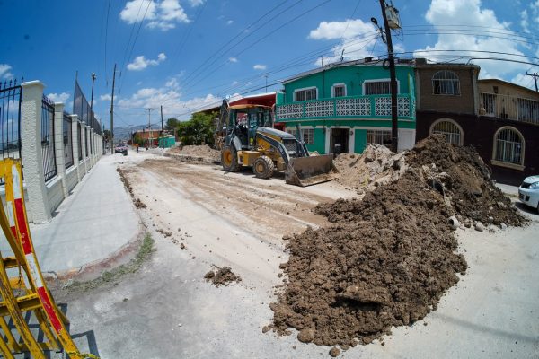 Realizan trabajos en calles de Ramos; piden a la ciudadanía tomar precauciones