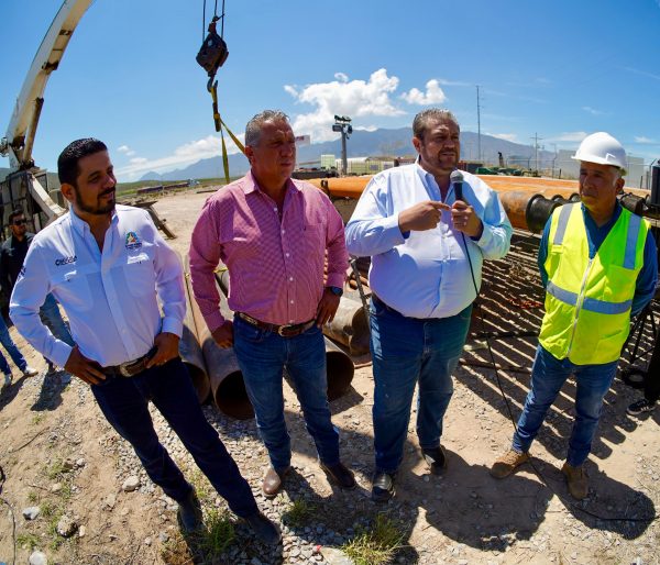 Supervisa Tomás Gutiérrez perforación de nuevo pozo para Ramos Arizpe