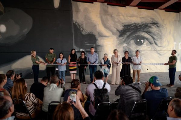 Honra Saltillo la memoria y legado de Pedro Torres con mural urbano