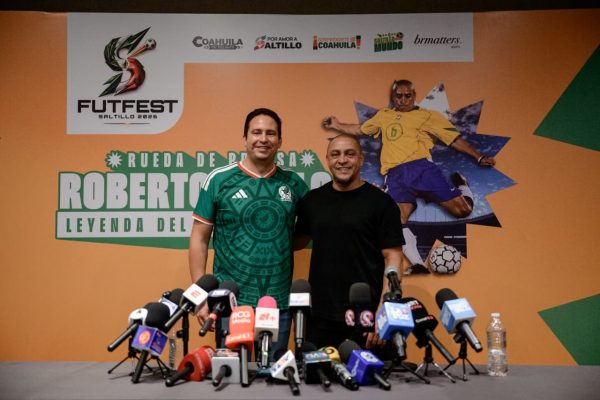 Destaca Roberto Carlos la seguridad de Saltillo