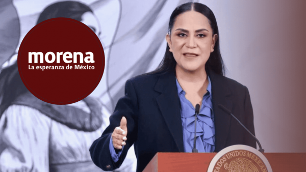 México no se va a ‘voltear’ a la derecha, afirma Ariadna Montiel, presidenta de Morena