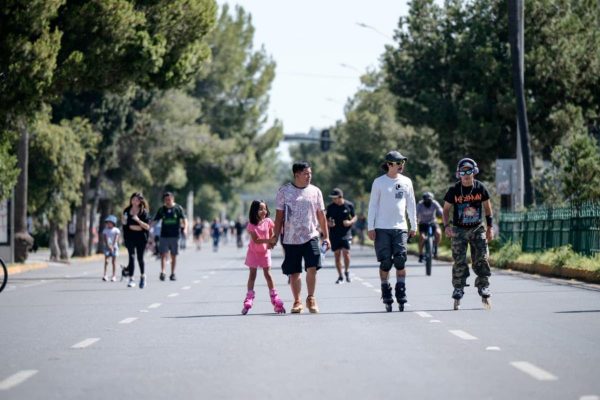 Saltillenses conviven y se activan en la ruta recreativa