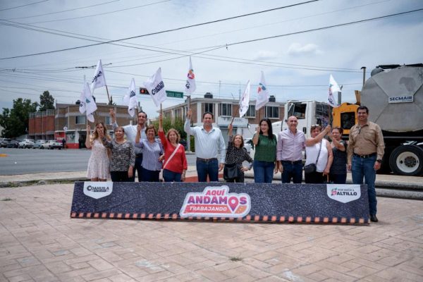 Arranca Javier Díaz rehabilitación de pavimento en el bulevar Francisco Coss