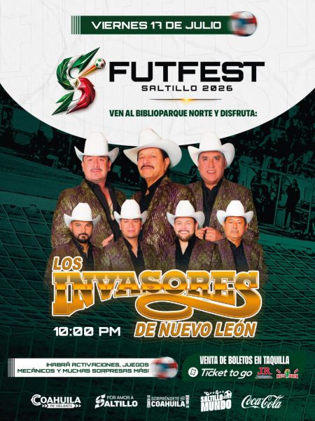 Los Invasores de Nuevo León llegan este viernes al FUTFEST Saltillo 2026