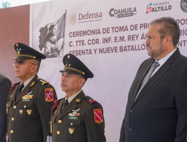 Ramos Arizpe refrenda coordinación con el Ejército para fortalecer la seguridad