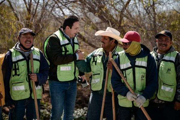 Arranca Javier Díaz programa de limpieza en arroyos de Saltillo