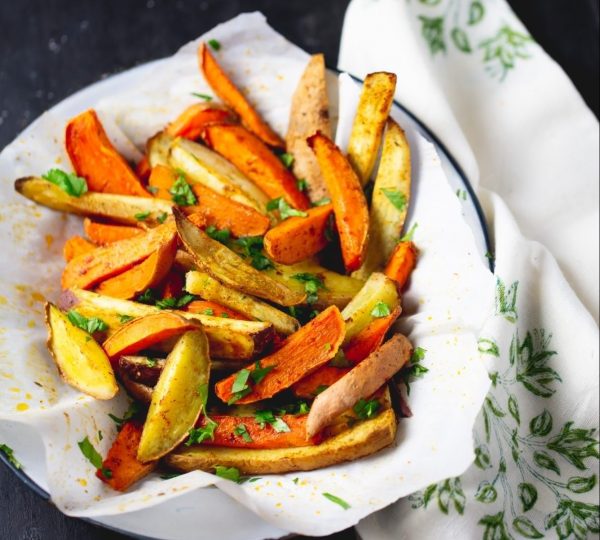 SÁBADO DE RECETAS: PAPAS DE CAMOTE AL HORNO