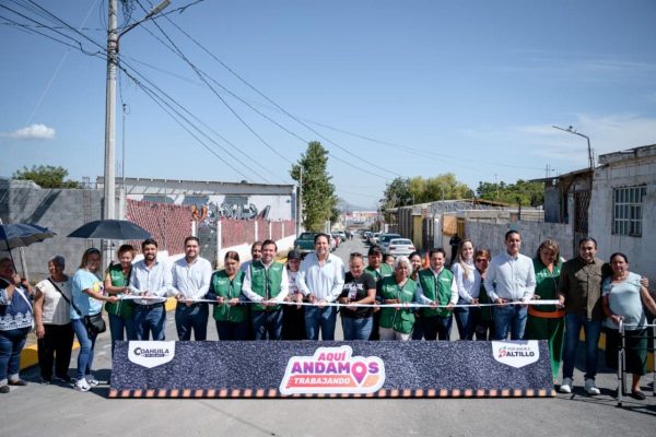 Lleva Javier Díaz obras sociales a todos los sectores de Saltillo