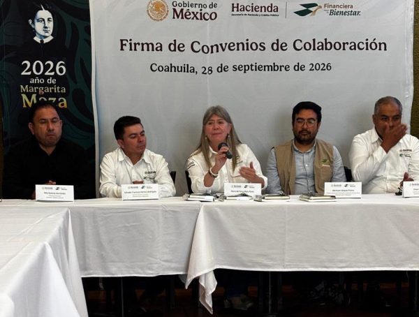 Finabien fortalece su presencia en Coahuila con firmas de convenio; en Ramos Arizpe