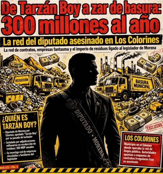De bailarín exótico a zar de la basura: la red de 300 millones de pesos detrás del diputado asesinado "Tarzán Boy.