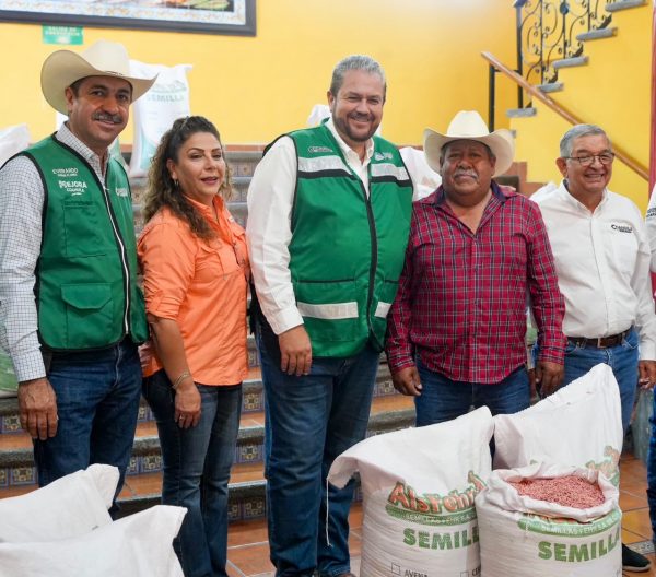Impulsa Tomás Gutiérrez producción del campo con semilla de avena