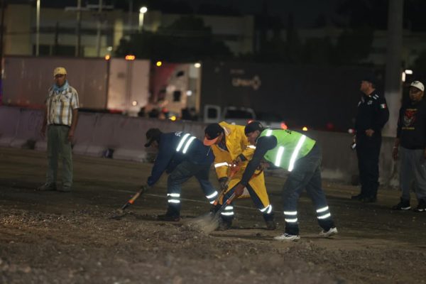 Atienden brigadas municipales afectaciones por lluvias en vialidades