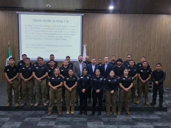Reciben elementos de la Comisaría de Seguridad capacitación por parte del FBI