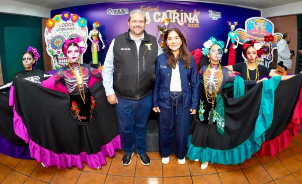 Presenta Tomás Gutiérrez Festival de la Catrina 2026 en Ramos Arizpe