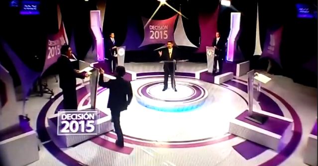 VIDEO: Pato Zambrano estuvo a punto de golpear a candidato durante debate