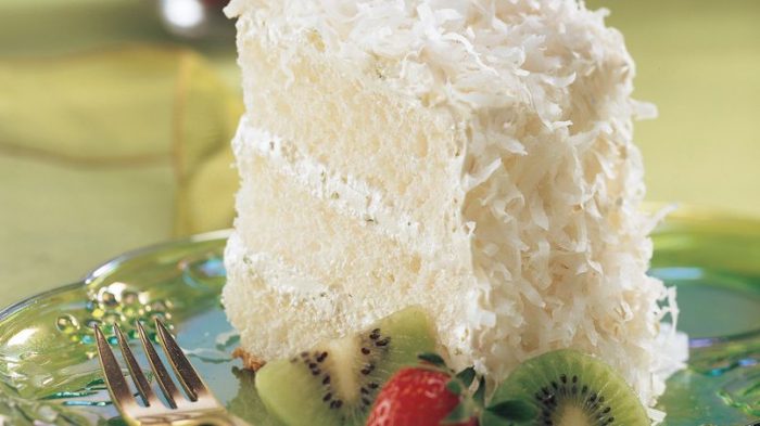 Delicioso pastel de Coco para celebrar a Mamá.