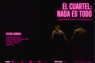 PRESENTA EL CUARTEL FUNCIONES DE DANZA CONTEMPORÁNEA