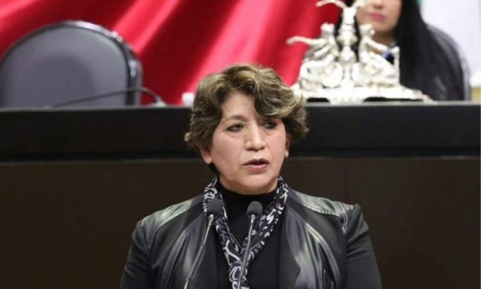Delfina Gómez se perfila como la “corcholata” de Morena en Edomex y ya hasta la felicitan