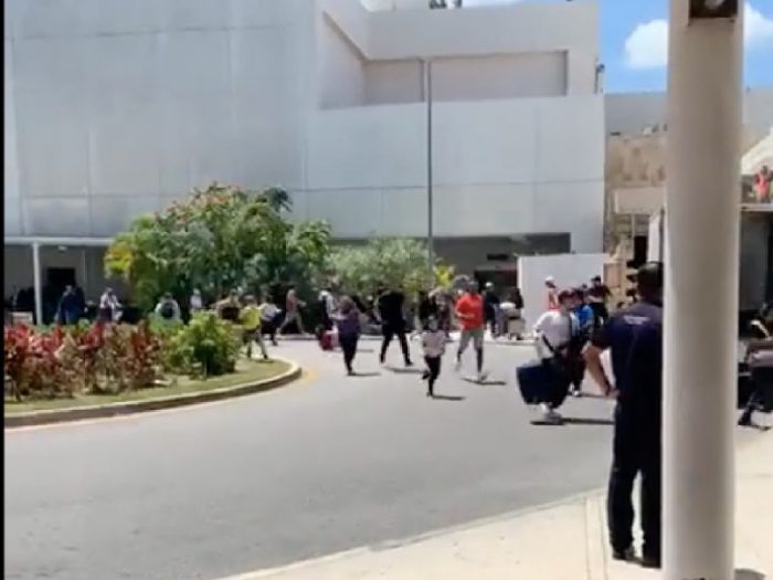 Reportan balacera al interior del Aeropuerto de Cancún