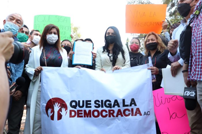 Revocación de mandato: INE dicta medidas cautelares contra Morena por violar la veda
