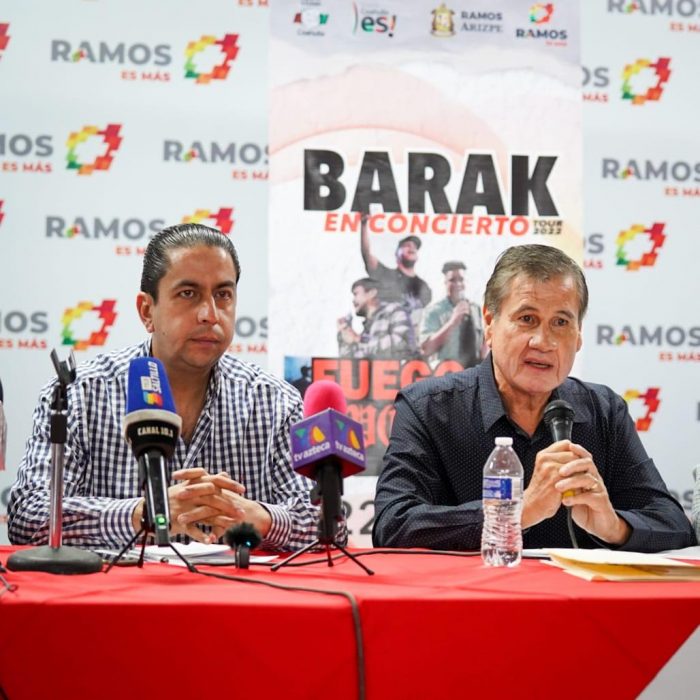 GRAN CONCIERTO DE LA BANDA CRISTIANA “BARAK” EN RAMOS ARIZPE