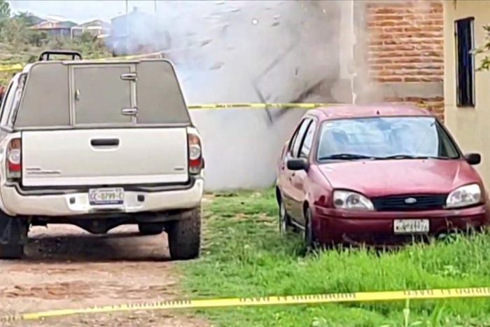 Irapuato: explotó granada en sitio donde agentes localizaron restos embolsados y cabeza humana
