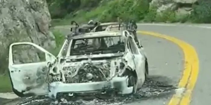 Violencia en Sonora: ejecutaron a 2 trabajadores de CFE y quemaron su camioneta
