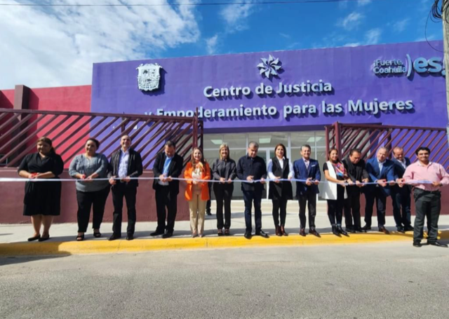 INAUGURA MARS CENTRO DE JUSTICIA PARA LAS MUJERES EN PIEDRAS NEGRAS