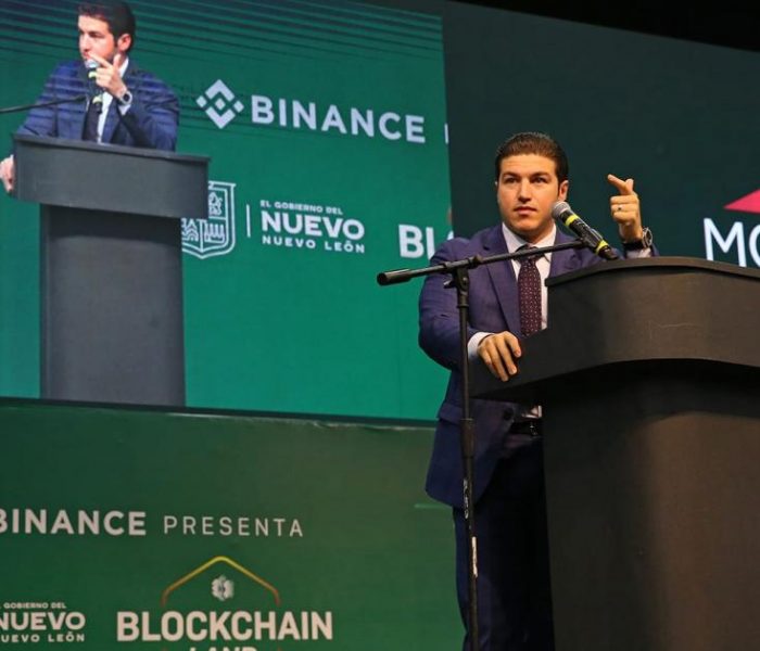 Inaugura Gobernador Samuel García Encuentro Blockchain Land 2022
