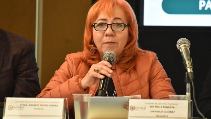 “De no creerse”, Rosario Piedra justificó reforma electoral acusando al INE de no impedir masacre de 1952