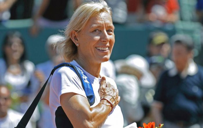 Martina Navratilova, diagnosticada de cáncer de garganta y mama