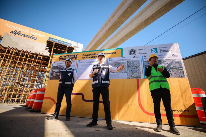 Colosio rehabilita Monterrey avenidas principales, anuncia más obras