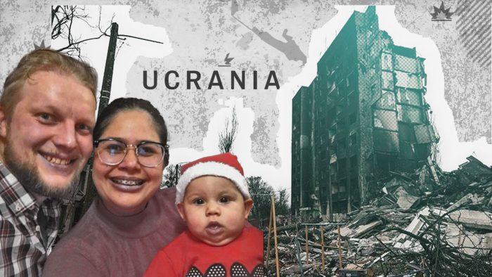 Entre los bombardeos en Ucrania nació la esperanza: la difícil decisión de una madre mexicana que se quedó en Zhitómir