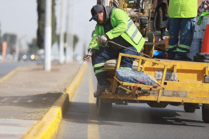 Lleva Saltillo Me Gusta labores de pintura a bulevar Antonio Cárdenas