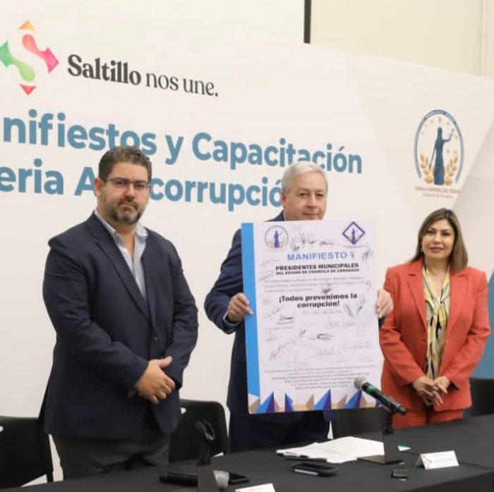 Reafirma Gobierno Municipal de Saltillo compromiso contra la corrupción