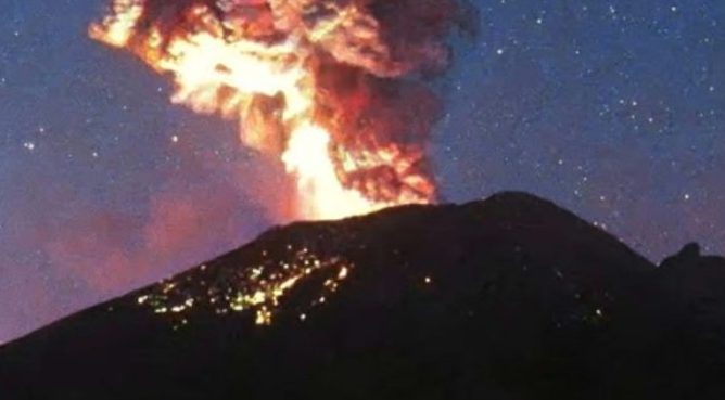Popocatépetl registra tres explosiones en las últimas horas