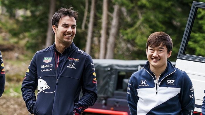 Yuki Tsunoda podría ser el reemplazo de Sergio Pérez en Red Bull