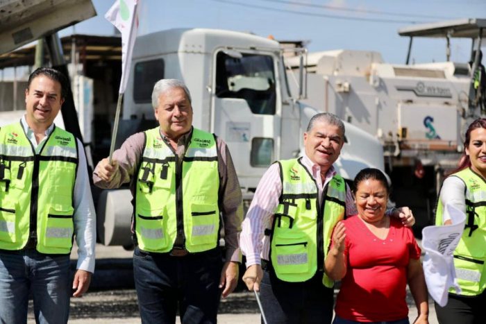 Continúan acciones de pavimentación; Inician Riquelme y Chema Fraustro rehabilitación en la Guerrero