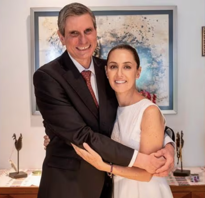 Claudia Sheinbaum se casa con Jesús María Tarriba: ‘Estamos muy felices’