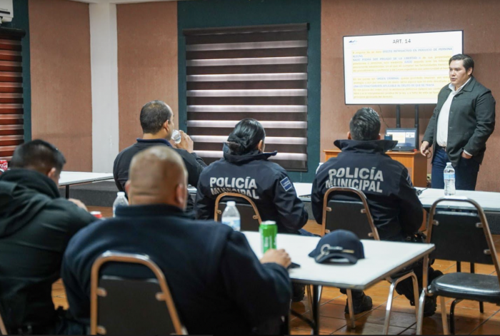 CAPACITACIÓN PERMANENTE PARA POLICÍAS DE RAMOS ARIZPE