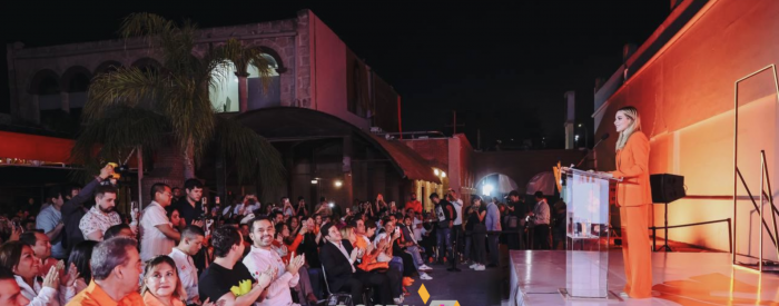Inicia Mariana Rodríguez su campaña a la alcaldía de Monterrey
